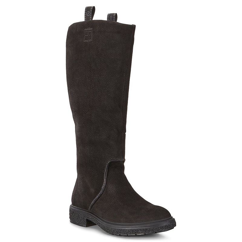 Botas Ecco Crepetray Hybrid L Para Mujer,Negras,871649-MAS